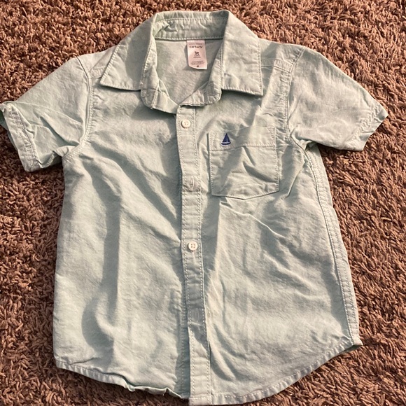 Carters button down boy size 3t - Picture 1 of 3